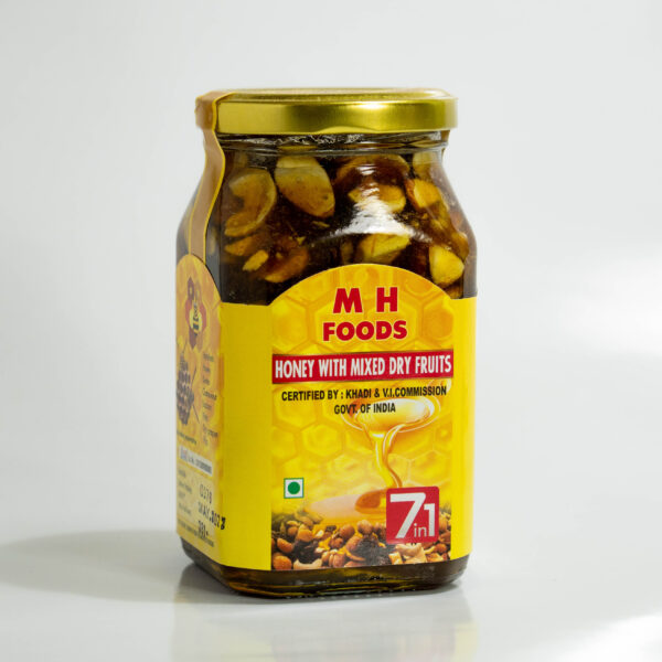 Honey with Mixed Dry fruits(500gm)